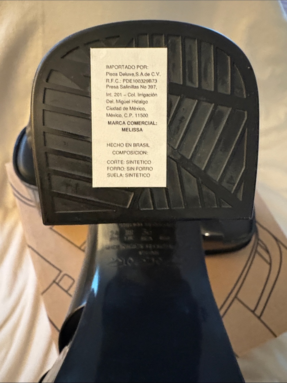 NWT Melissa Dance Slingback Platform Sandal in Black - Picture 13 of 14